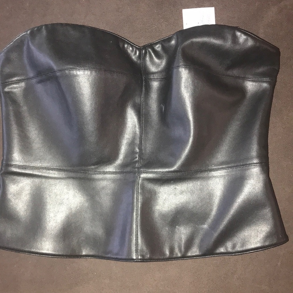 Leather shirt